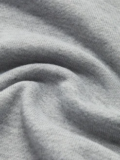 COMMENSE Sweatshirts & Hoodies|Tops^Minimalist Plain Polo Sweatshirt Grey