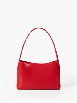COMMENSE Bags|Accessories^Minimalist Short-Handle Shoulder Bag Red