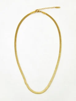 COMMENSE Necklaces|Accessories^Minimalist Snake Chain Necklace Golden