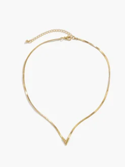 COMMENSE Necklaces|Accessories^Minimalist Snake Chain Necklace Gold