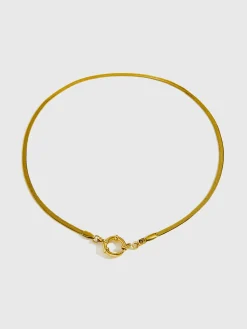 COMMENSE Necklaces|Accessories^Minimalist Snake-Chain Necklace Gold