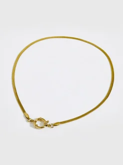 COMMENSE Necklaces|Accessories^Minimalist Snake-Chain Necklace Gold