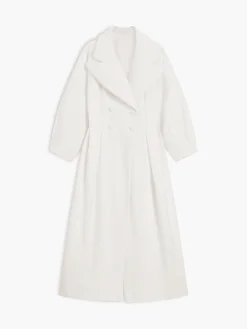 COMMENSE Outerwear|Coats^Miss Paris Trench Coat White