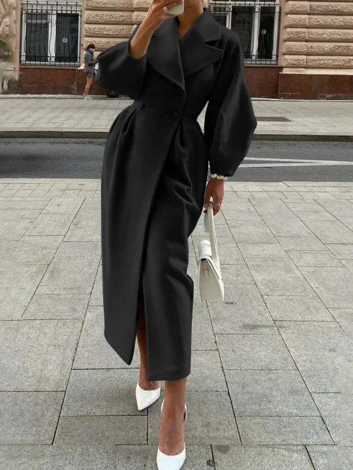 COMMENSE Outerwear|Coats^Miss Paris Trench Coat White