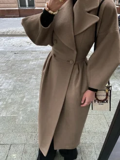 COMMENSE Outerwear|Coats^Miss Paris Trench Coat White