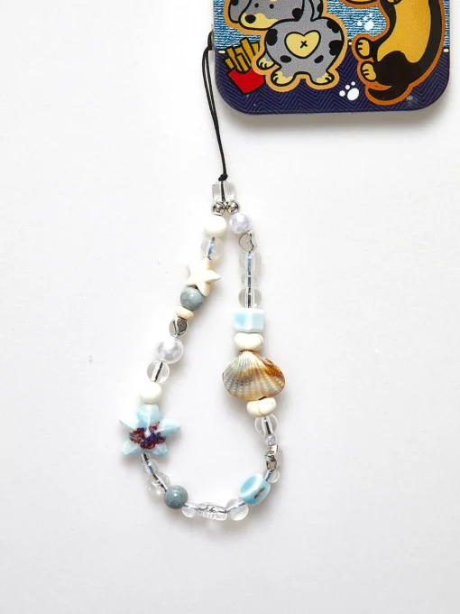 COMMENSE Accessories^Ocean Legend DIY Phone Lanyard LightBlue