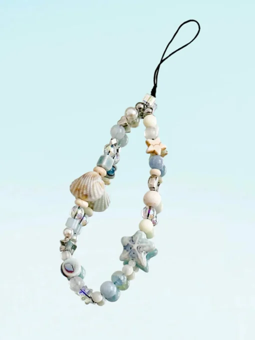 COMMENSE Accessories^Ocean Legend DIY Phone Lanyard LightBlue