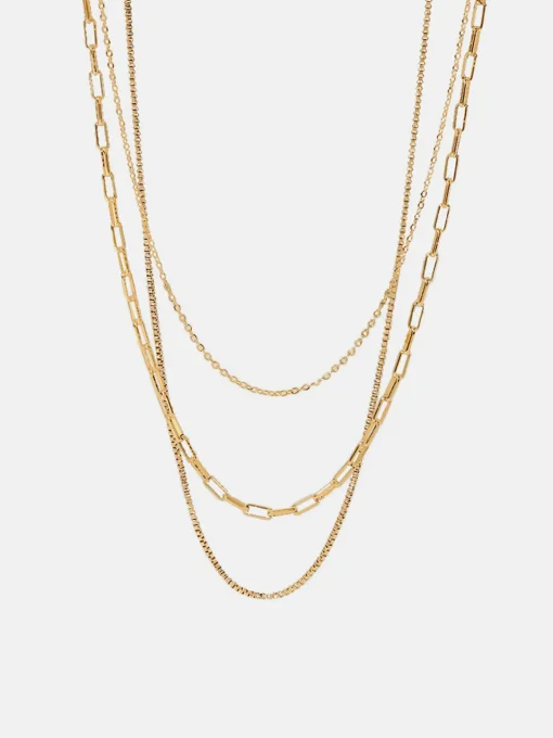 COMMENSE Necklaces|Accessories^Paris Fantasy Layered Necklace Gold