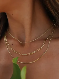COMMENSE Necklaces|Accessories^Paris Fantasy Layered Necklace Gold