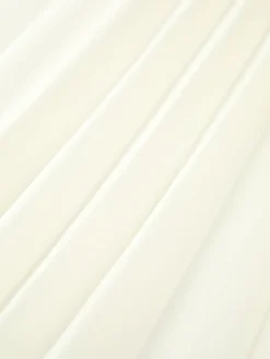 COMMENSE Skirts|Bottoms^Patchwork Asymmetrical Pleated Buttoned Midi Skirt Off-White