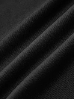 COMMENSE Pants|Bottoms^Plain Pockets Straight Pants Grey
