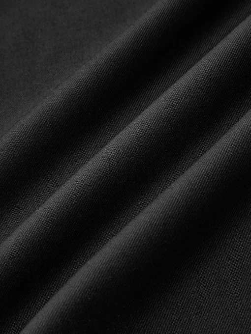 COMMENSE Pants|Bottoms^Plain Pockets Straight Pants Grey