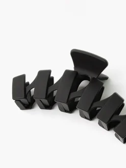COMMENSE Hair Claws & Hats|Accessories^Plain Retro Hair Claw Black