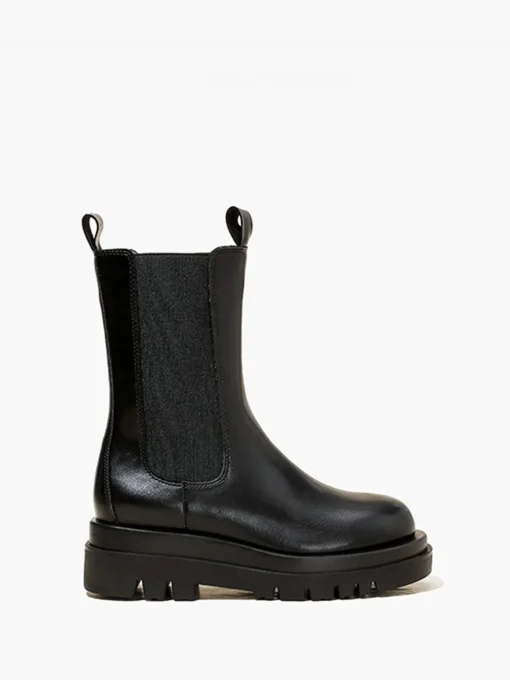COMMENSE Shoes|Accessories^Platform Chelsea Martin Boots Black