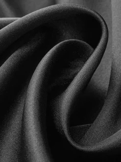 COMMENSE Dresses^Pleated Satin-Hem Lace Cami Dress Black