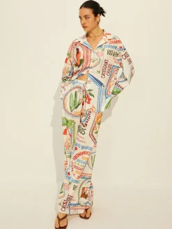 COMMENSE Pants Sets|Matching Sets^Printed Long Sleeve Pants Set Green