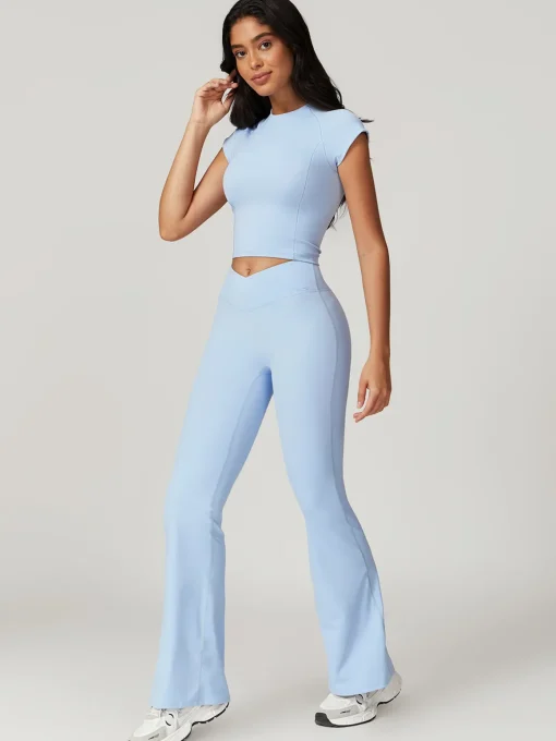 COMMENSE Activewear^Quick-Drying Butt Lifting Leggings DarkBrown