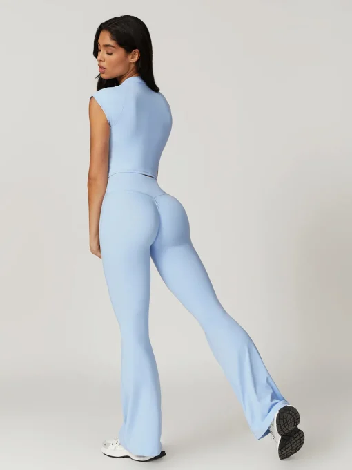 COMMENSE Activewear^Quick-Drying Butt Lifting Leggings DarkBrown
