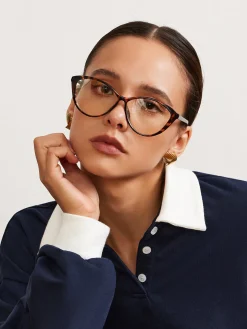 COMMENSE Sunglasses|Accessories^Retro Leopard Cat-Eye Glasses Brown
