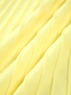 COMMENSE Sweater Dresses|Sweater Dresses^Rib Midi Sundress Yellow
