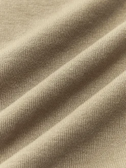 COMMENSE T-shirts|Knitwear^Ribbed Knit Long Sleeve Asymmetric Shirt Black