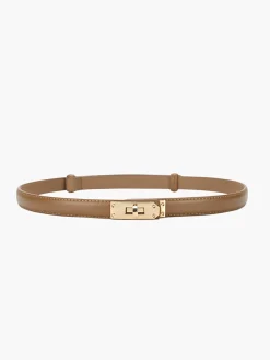 COMMENSE Belts & Chain|Accessories^Right On The Line Belt Brown