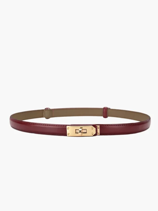 COMMENSE Belts & Chain|Accessories^Right On The Line Belt Brown