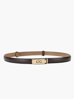 COMMENSE Belts & Chain|Accessories^Right On The Line Belt Brown