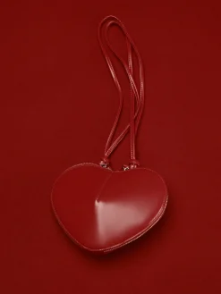 COMMENSE Bags|Accessories^Romance Heart Shoulder Bag Red