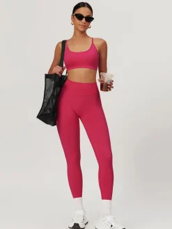 COMMENSE Activewear^Seamless Cross Back Sports Bra Navy