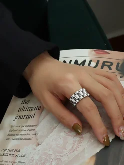 COMMENSE Rings & Bracelets|Accessories^Secret Holds Ring Gold
