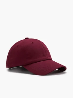 COMMENSE Hair Claws & Hats|Accessories^Simple Versatile Cotton Cap Burgundy