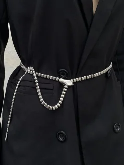 COMMENSE Belts & Chain|Accessories^Snake Shape Belt Gold