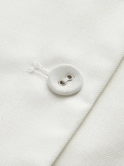 COMMENSE Pants Sets|Matching Sets^Solid  Asymmetrical Straight Leg Pants Set White