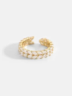COMMENSE Rings & Bracelets|Accessories^Spring Leaves Ring Gold