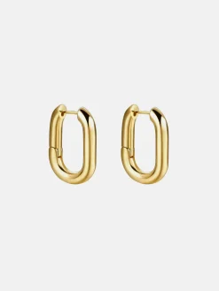 COMMENSE Earrings|Accessories^Square Dance Earrings Gold