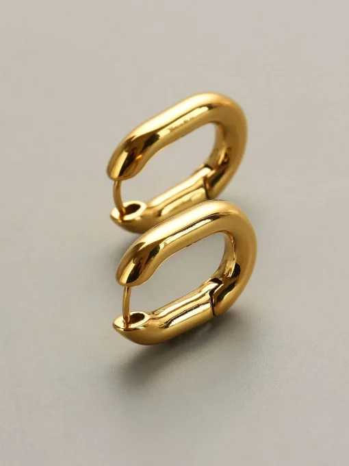 COMMENSE Earrings|Accessories^Square Dance Earrings Gold