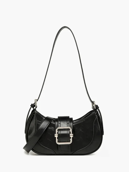 COMMENSE Bags|Accessories^Stylish Retro Armpit Bag Black