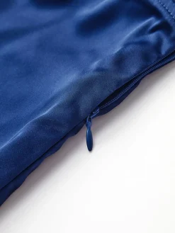 COMMENSE Tank Tops & Camis|Tops^Sweetheart Satin Cami Top Blue