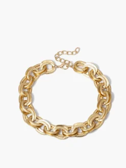 COMMENSE Necklaces|Accessories^Thick en Link Necklace Gold