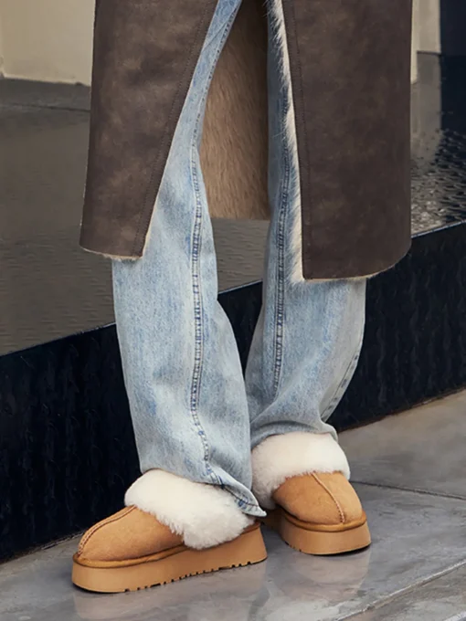 COMMENSE Shoes|Accessories^Thick Sole Fleecing Slippers Boots Brown