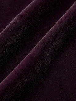 COMMENSE Dresses^Two Way Bow-Decor Velvet Tube Dress Burgundy