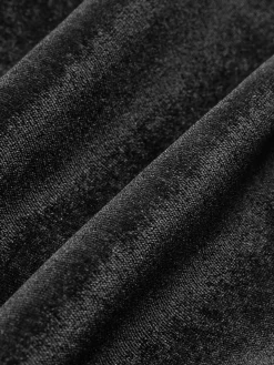 COMMENSE Shorts|Bottoms^Velvet Cozy Shorts Black