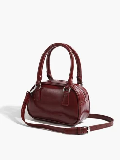 COMMENSE Bags|Accessories^Versatile Crossbody and Top-Handle Bag Burgundy