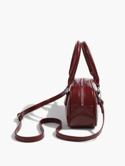 COMMENSE Bags|Accessories^Versatile Crossbody and Top-Handle Bag Burgundy