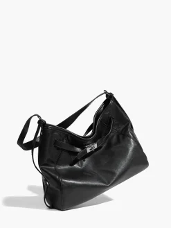 COMMENSE Bags|Accessories^Versatile Large Capacity Hobo Bag Black