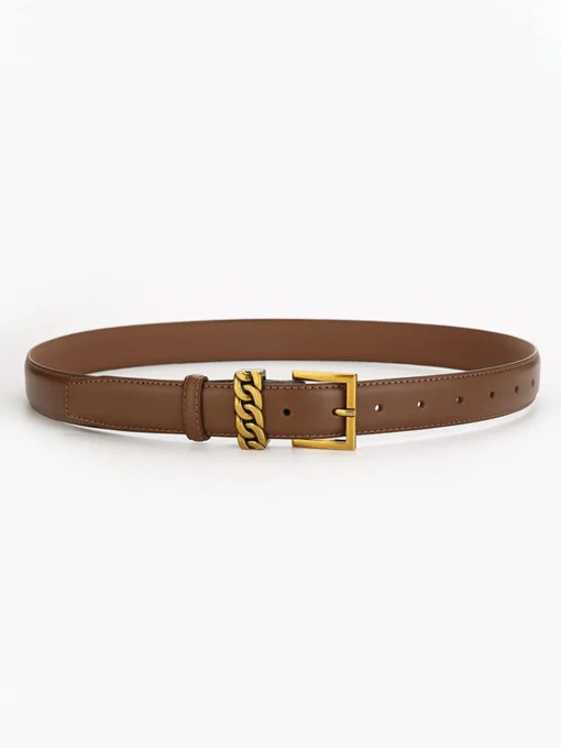 COMMENSE Belts & Chain|Accessories^Versatile Pin Buckle Leather Belt Brown