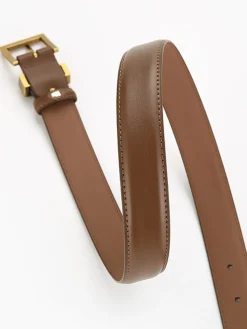 COMMENSE Belts & Chain|Accessories^Versatile Pin Buckle Leather Belt Brown