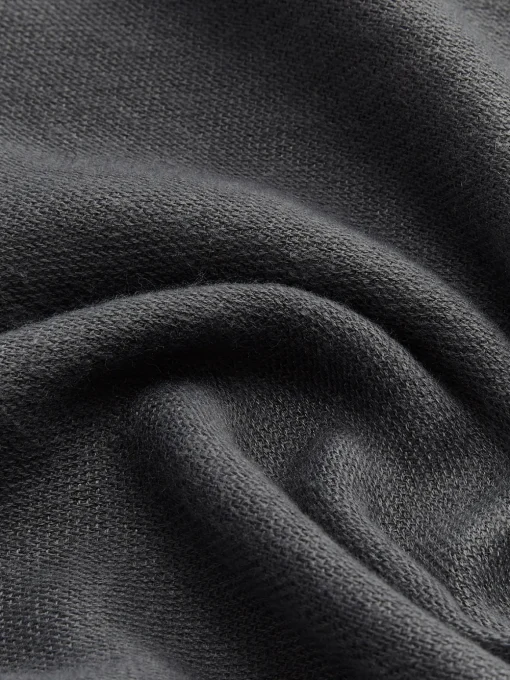 COMMENSE Accessories^Versatile Plain Tassel Scarf Grey