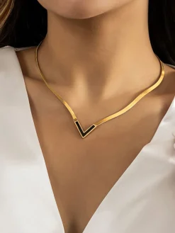 COMMENSE Necklaces|Accessories^Victoria Necklace Black